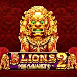 5 Lions Megaways 2 by Pragmatic Play, showcased at blaze-spins.uk.com – game logo