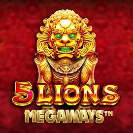 5 Lions Megaways game by Pragmatic Play – logo hosted on Blaze Spins Casino