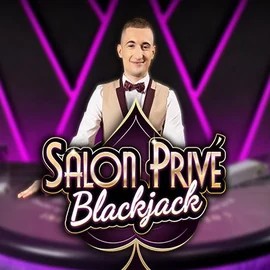 Blackjack Salon Privé casino game by Ezugi – featured logo at Blaze Spins Casino