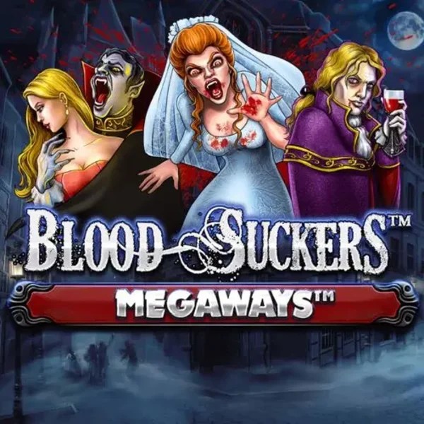 Blood Suckers Megaways game by Red Tiger Gaming – logo hosted on Blaze Spins Casino