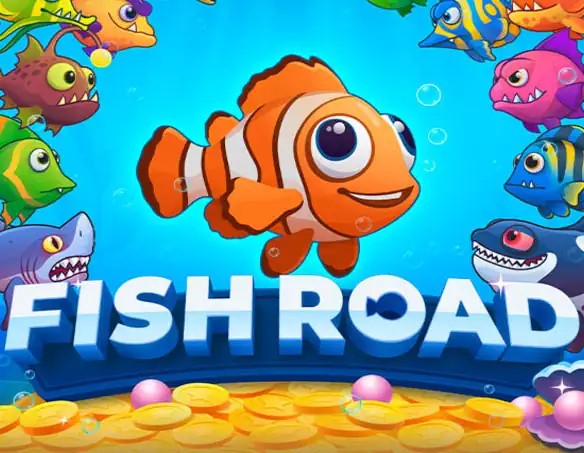 Play Fish Road slot by InOut on blaze-spins.uk.com