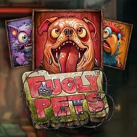 Fugly Pets slot visual from Stakelogic available on blaze-spins.uk.com