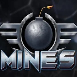 Mines logo by Turbo Games at Blaze Spins Casino