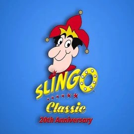 Slingo Classic 20th Anniversary game by Slingo – logo hosted on Blaze Spins Casino